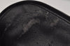 Authentic GUCCI Bamboo 2way Shoulder Hand Bag Purse Leather Black Junk 0525J