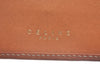 Authentic CELINE Macadam Blason Pattern Bifold Wallet PVC Leather Brown 0525K