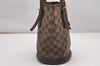 Authentic Louis Vuitton Damier Marais Bucket Shoulder Tote Bag N42240 LV 0526J