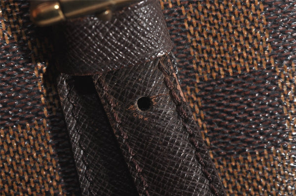 Authentic Louis Vuitton Damier Marais Bucket Shoulder Tote Bag N42240 LV 0526J