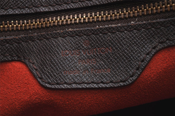 Authentic Louis Vuitton Damier Marais Bucket Shoulder Tote Bag N42240 LV 0526J