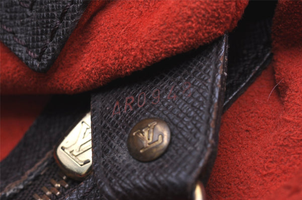 Authentic Louis Vuitton Damier Marais Bucket Shoulder Tote Bag N42240 LV 0526J