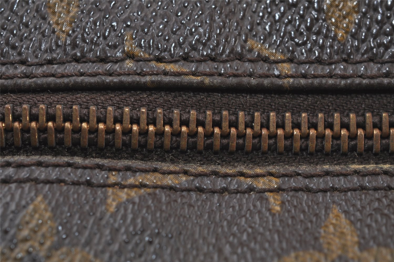 Authentic Louis Vuitton Monogram Compiegne 28 Clutch Hand Bag M51845 LV 0527J