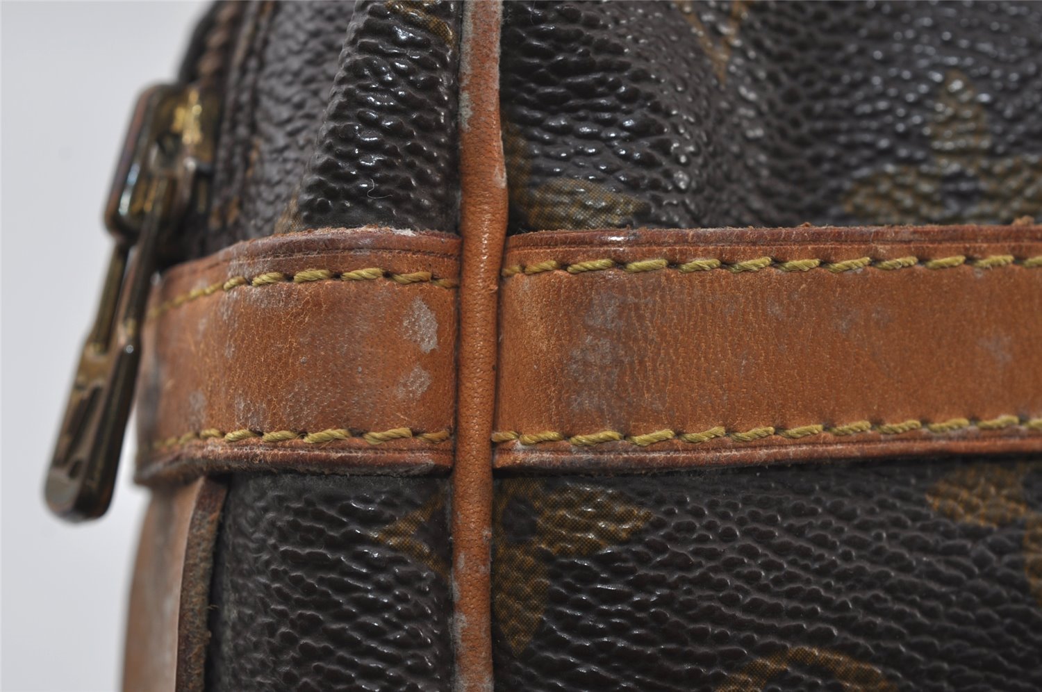 Authentic Louis Vuitton Monogram Compiegne 28 Clutch Hand Bag M51845 LV 0527J