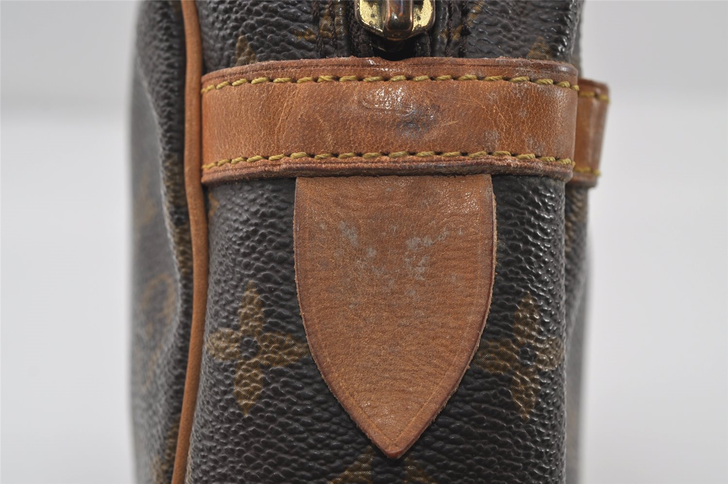 Authentic Louis Vuitton Monogram Compiegne 28 Clutch Hand Bag M51845 LV 0527J