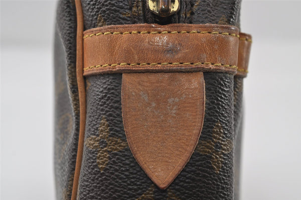 Authentic Louis Vuitton Monogram Compiegne 28 Clutch Hand Bag M51845 LV 0527J