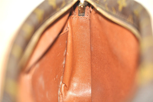 Authentic Louis Vuitton Monogram Compiegne 28 Clutch Hand Bag M51845 LV 0527J