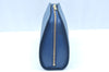 Authentic Louis Vuitton Epi Dauphine GM Cosmetic Pouch Blue M48435 LV 0528I
