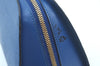 Authentic Louis Vuitton Epi Dauphine GM Cosmetic Pouch Blue M48435 LV 0528I