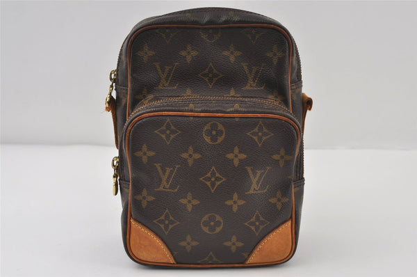 Authentic Louis Vuitton Monogram Amazone Shoulder Cross Bag M45236 Junk 0528J