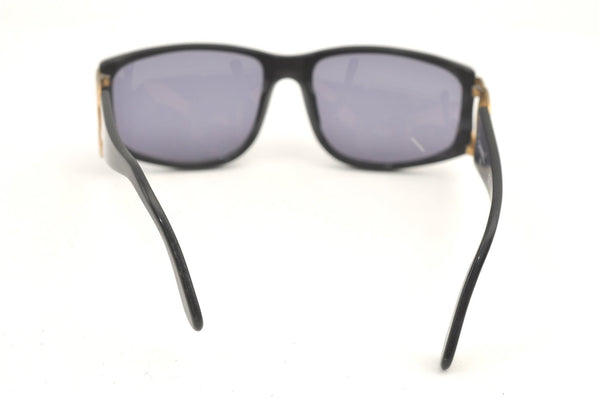 Authentic CHANEL Sunglasses CC Logos CoCo Mark 02461 Plastic Black Junk 0528K