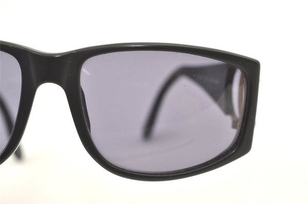 Authentic CHANEL Sunglasses CC Logos CoCo Mark 02461 Plastic Black Junk 0528K