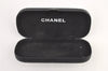 Authentic CHANEL Sunglasses CC Logos CoCo Mark 02461 Plastic Black Junk 0528K