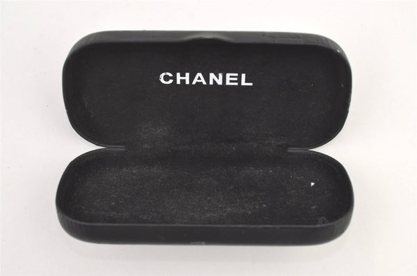 Authentic CHANEL Sunglasses CC Logos CoCo Mark 02461 Plastic Black Junk 0528K