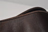 Authentic GUCCI Vintage Bamboo Shoulder Hand Bag Leather Brown Junk 0529J