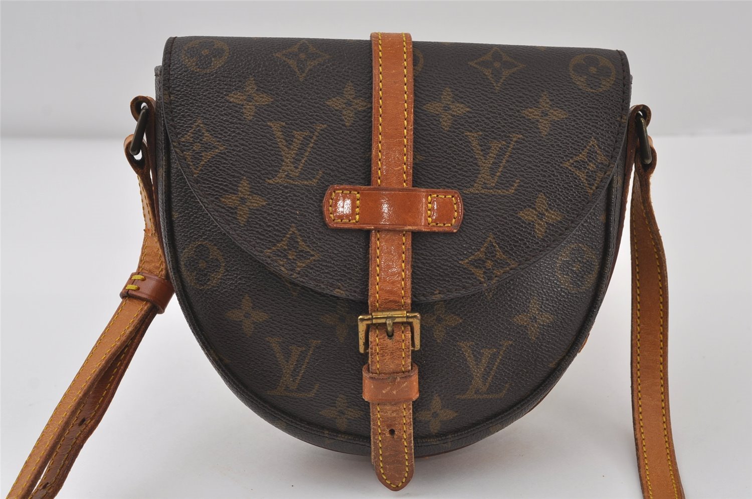 Authentic Louis Vuitton Monogram Chantilly PM Shoulder Cross Bag M51234 LV 0531J