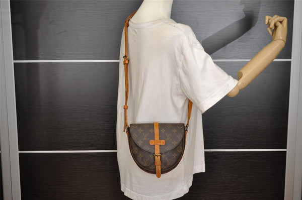 Authentic Louis Vuitton Monogram Chantilly PM Shoulder Cross Bag M51234 LV 0531J