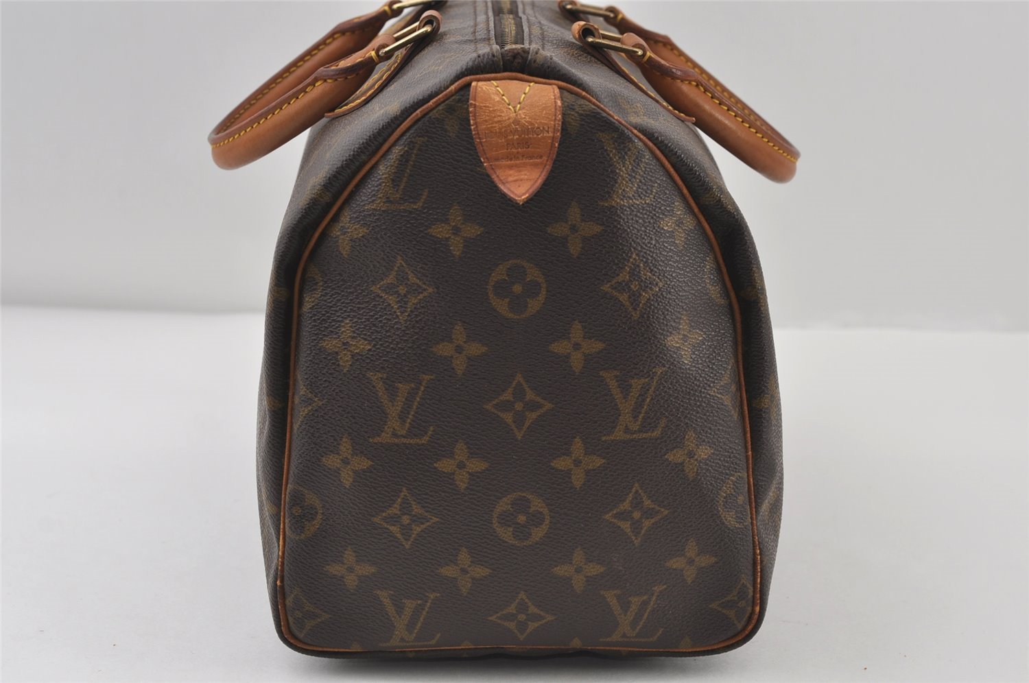 Authentic Louis Vuitton Monogram Speedy 30 Hand Boston Bag M41526 LV 0533J