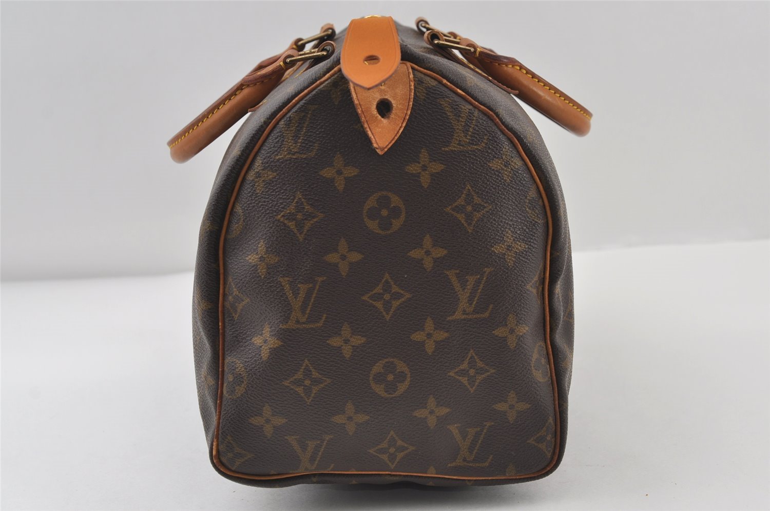 Authentic Louis Vuitton Monogram Speedy 30 Hand Boston Bag M41526 LV 0533J