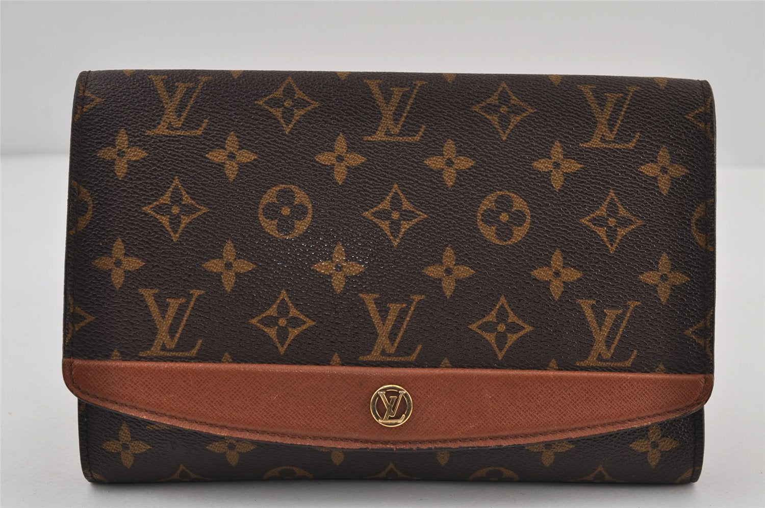 Authentic Louis Vuitton Monogram Bordeaux M51798 2Way Shoulder Bag Junk 0534J