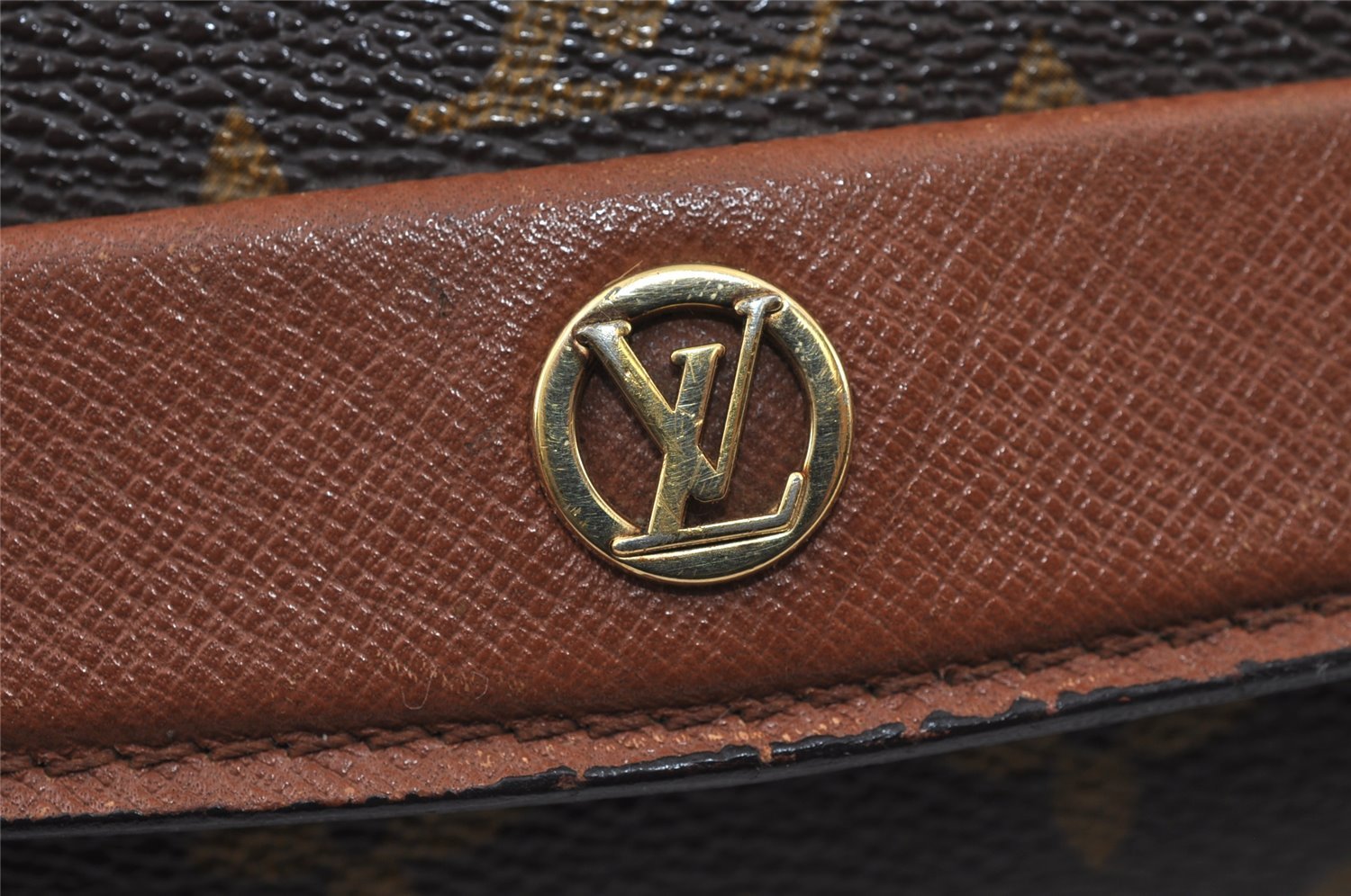 Authentic Louis Vuitton Monogram Bordeaux M51798 2Way Shoulder Bag Junk 0534J