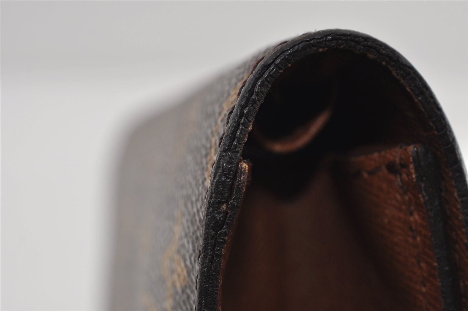 Authentic Louis Vuitton Monogram Bordeaux M51798 2Way Shoulder Bag Junk 0534J