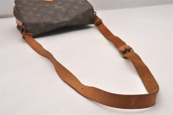 Authentic Louis Vuitton Monogram Cartouchiere MM M51253 Shoulder Cross Bag 0535J
