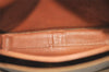 Authentic Louis Vuitton Monogram Cartouchiere MM M51253 Shoulder Cross Bag 0535J