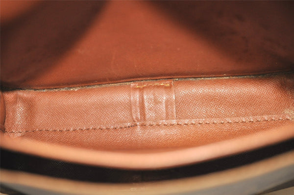 Authentic Louis Vuitton Monogram Cartouchiere MM M51253 Shoulder Cross Bag 0535J