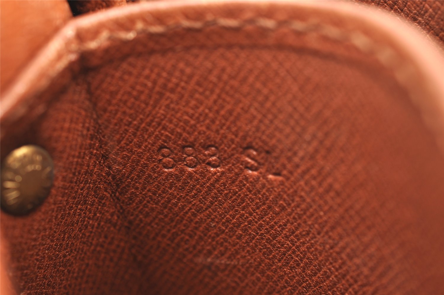 Authentic Louis Vuitton Monogram Cartouchiere MM M51253 Shoulder Cross Bag 0535J