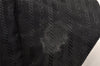 Authentic PRADA Vintage Nylon Tessuto Leather Drawstring Backpack Black 0535K