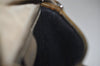 Authentic GUCCI Vintage Shoulder Hand Bag Purse Enamel Gold 0536K