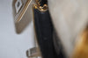 Authentic GUCCI Vintage Shoulder Hand Bag Purse Enamel Gold 0536K