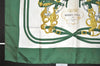 Authentic HERMES Carre 90 Scarf "BRIDES de GALA par" Silk Green 0537K