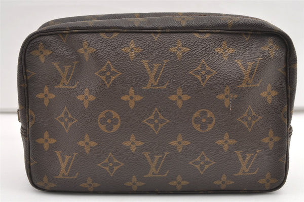 Auth Louis Vuitton Monogram Trousse Toilette 23 Clutch Bag M47524 LV Junk 0541K