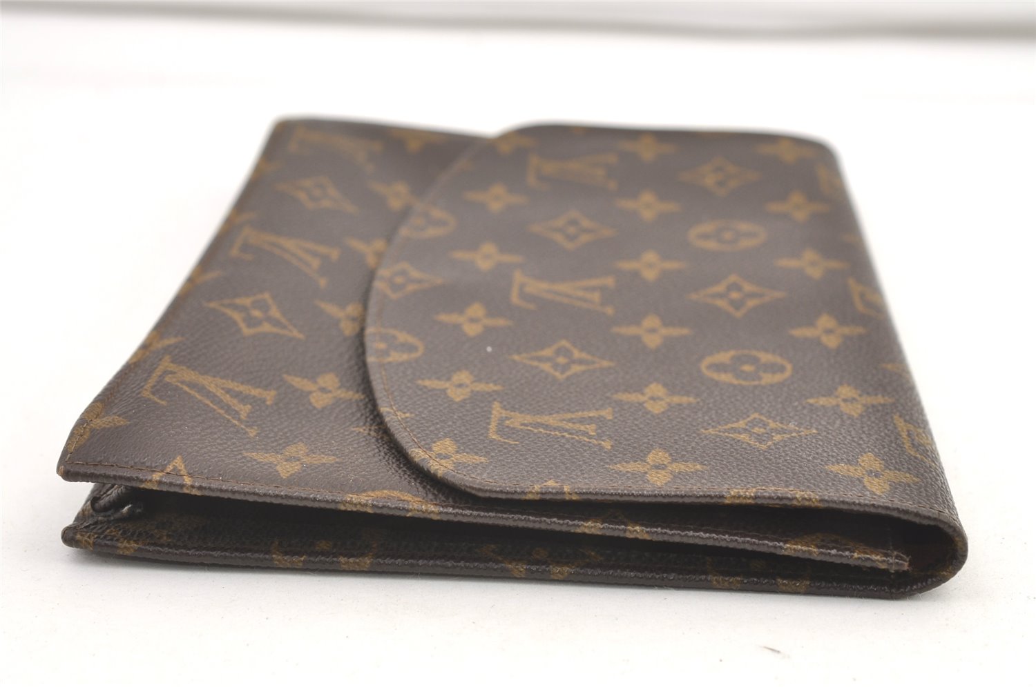 Authentic Louis Vuitton Monogram Pochette Rabat Clutch Bag Old Model Junk 0542K
