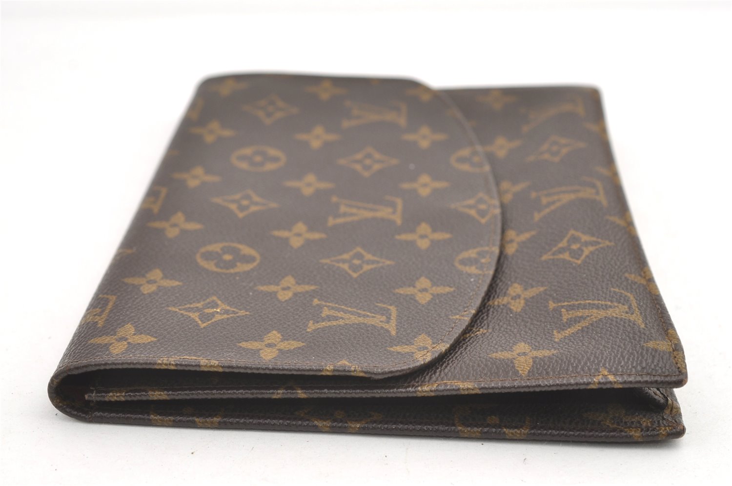Authentic Louis Vuitton Monogram Pochette Rabat Clutch Bag Old Model Junk 0542K