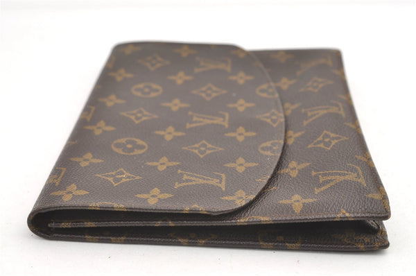 Authentic Louis Vuitton Monogram Pochette Rabat Clutch Bag Old Model Junk 0542K