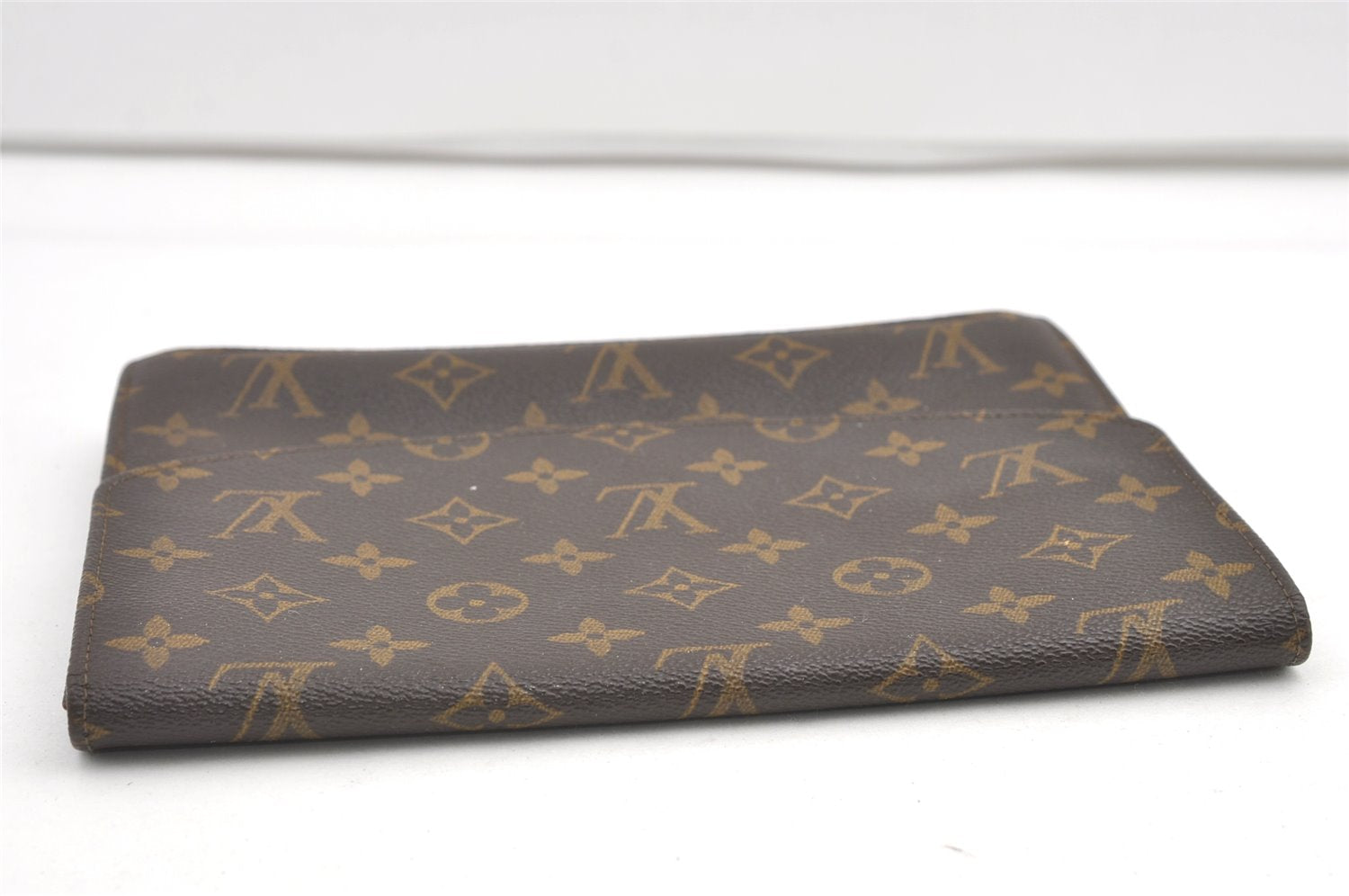 Authentic Louis Vuitton Monogram Pochette Rabat Clutch Bag Old Model Junk 0542K