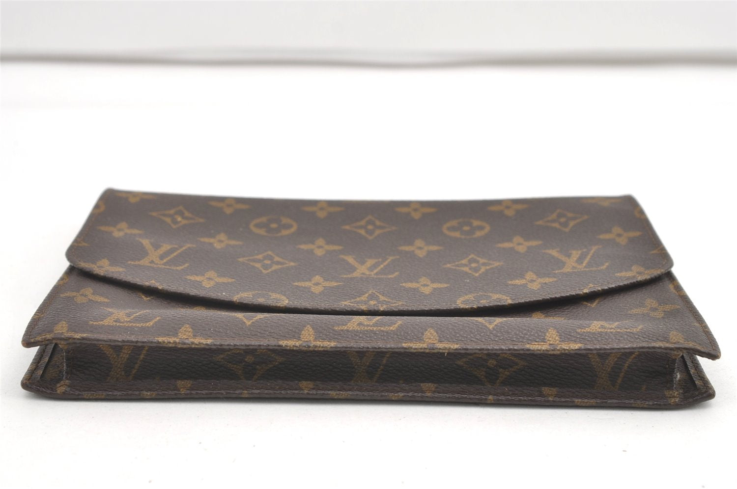 Authentic Louis Vuitton Monogram Pochette Rabat Clutch Bag Old Model Junk 0542K