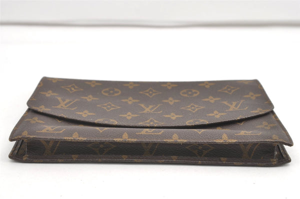 Authentic Louis Vuitton Monogram Pochette Rabat Clutch Bag Old Model Junk 0542K