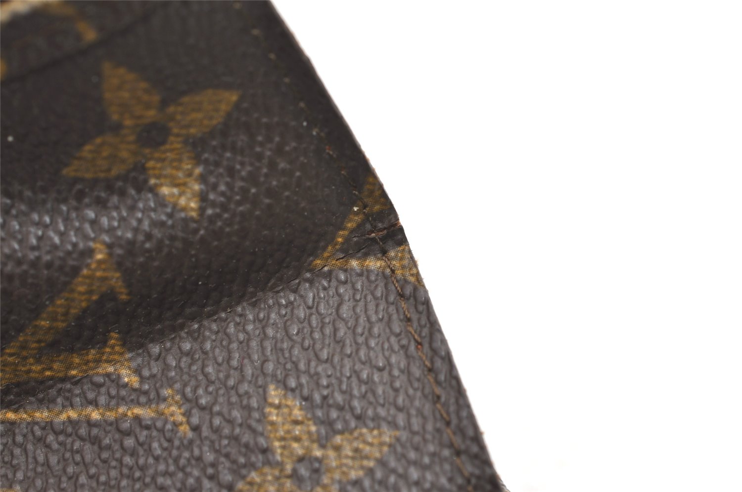 Authentic Louis Vuitton Monogram Pochette Rabat Clutch Bag Old Model Junk 0542K