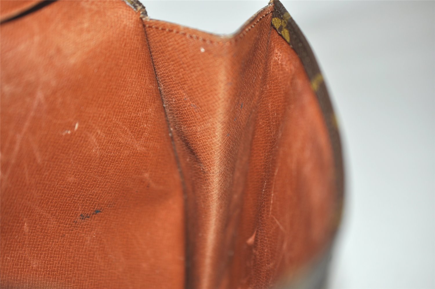 Authentic Louis Vuitton Monogram Pochette Rabat Clutch Bag Old Model Junk 0542K