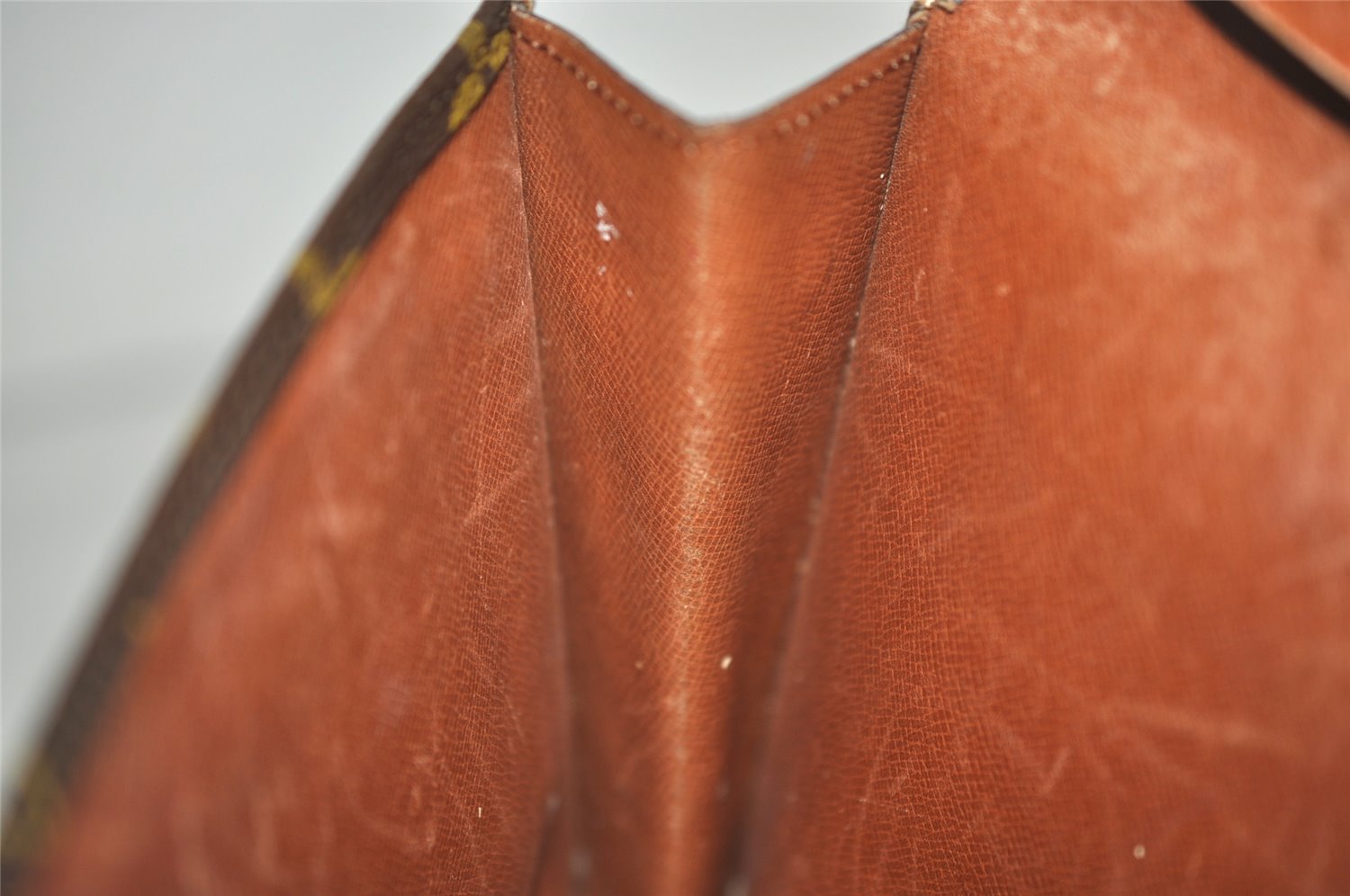 Authentic Louis Vuitton Monogram Pochette Rabat Clutch Bag Old Model Junk 0542K