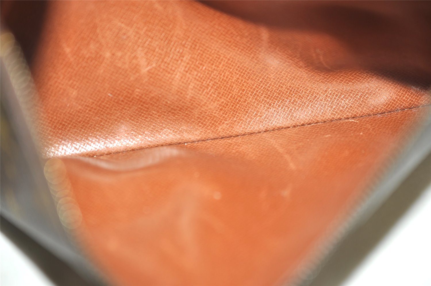 Authentic Louis Vuitton Monogram Pochette Rabat Clutch Bag Old Model Junk 0542K