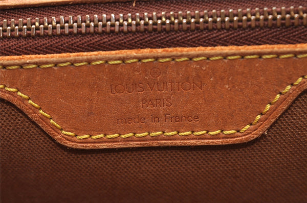 Authentic Louis Vuitton Monogram Gibeciere GM Shoulder Bag M42246 Junk 0543I