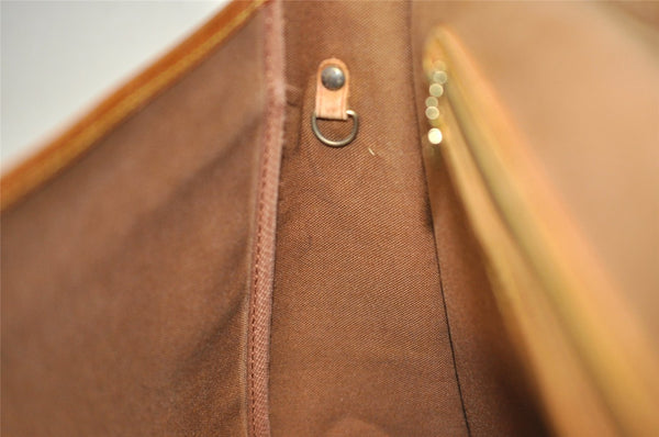 Authentic Louis Vuitton Monogram Gibeciere GM Shoulder Bag M42246 Junk 0543I