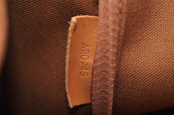 Authentic Louis Vuitton Monogram Gibeciere GM Shoulder Bag M42246 Junk 0543I