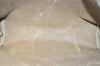 Authentic GUCCI Web Sherry Line Shoulder Tote Bag GG PVC Leather Brown 0543J