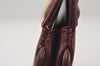 Authentic GUCCI Vintage Clutch Hand Bag Leather Bordeaux 0544J